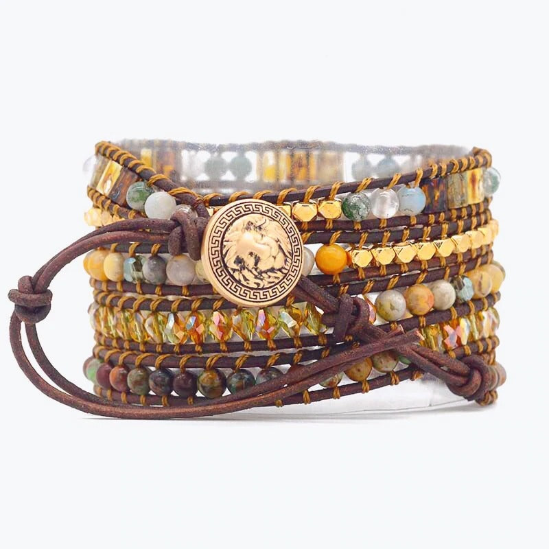 Mondlichtgöttin Achat Armband