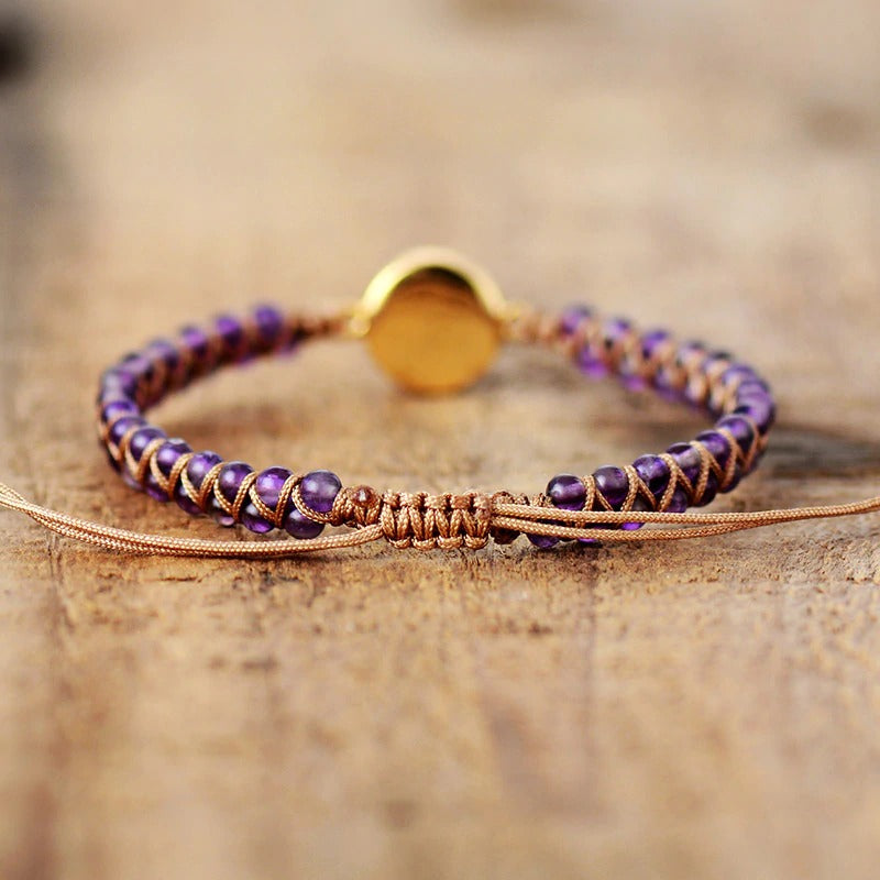 Intensives Amethyst-Armband