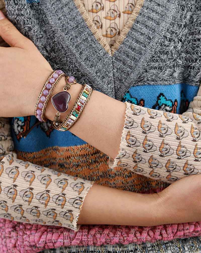 Amethyst Love Protection Bracelet