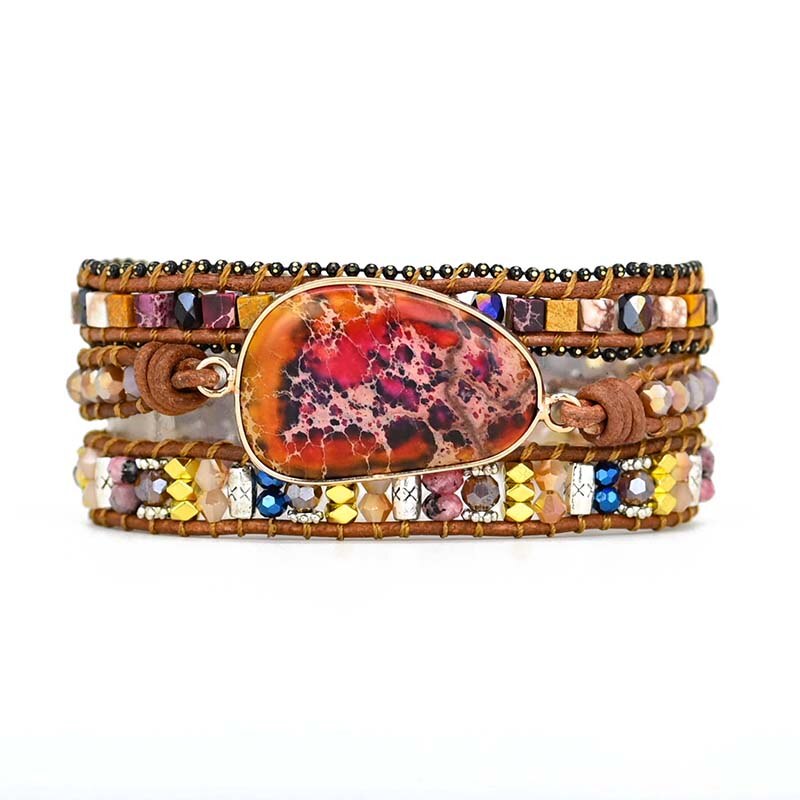 Imperial Jasper & Agate Bracelet