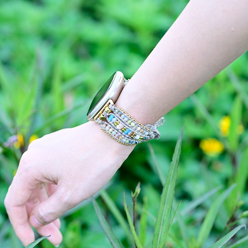 Agate & Hemitate Fitbit Watch Strap