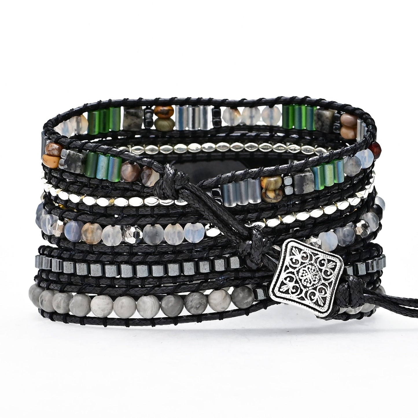 Handgefertigtes türkises Apple Watch Armband