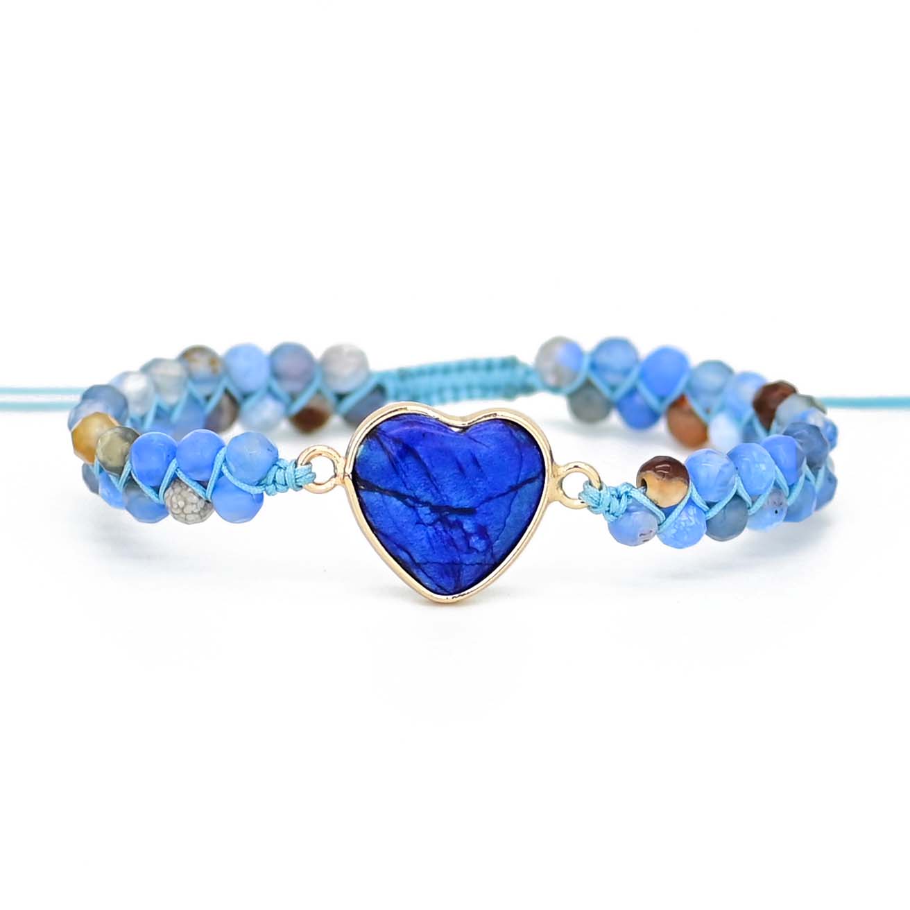 Intense Agate Love Bracelet