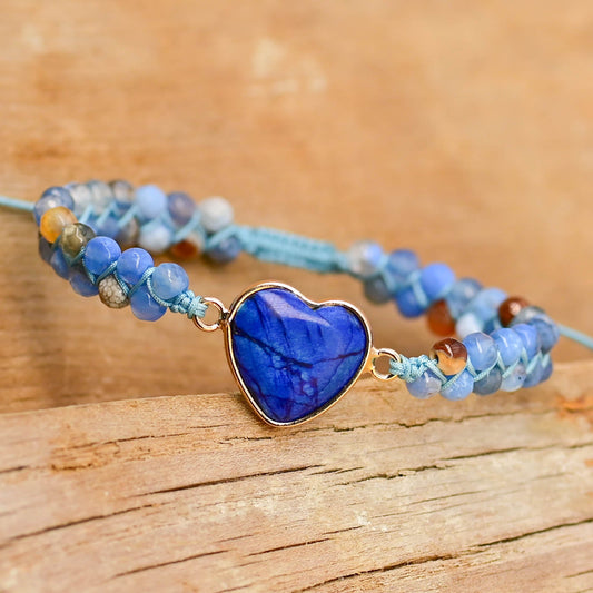 Intense Agate Love Bracelet