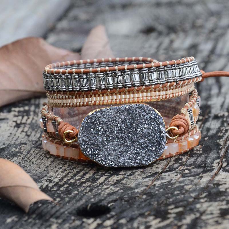 The Druzy Spirit Bracelet