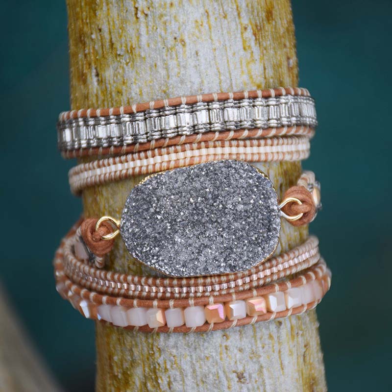 The Druzy Spirit Bracelet