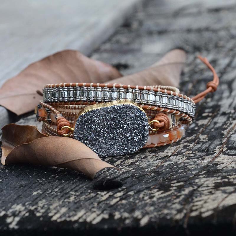 The Druzy Spirit Bracelet