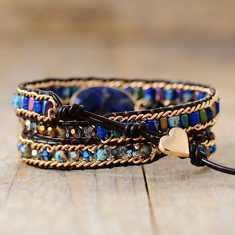 Sodalite Wrap Bracelet