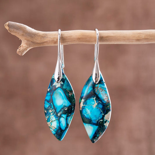 Ocean Regalite Earrings