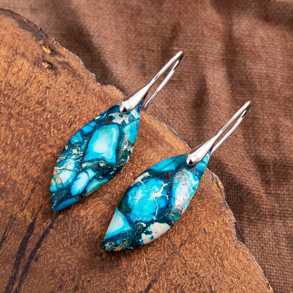 Ocean Regalite Earrings