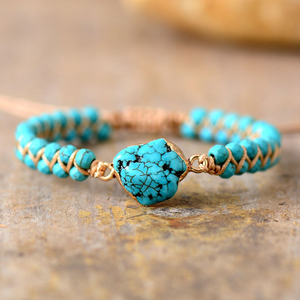 Natural Turquoise Bracelet