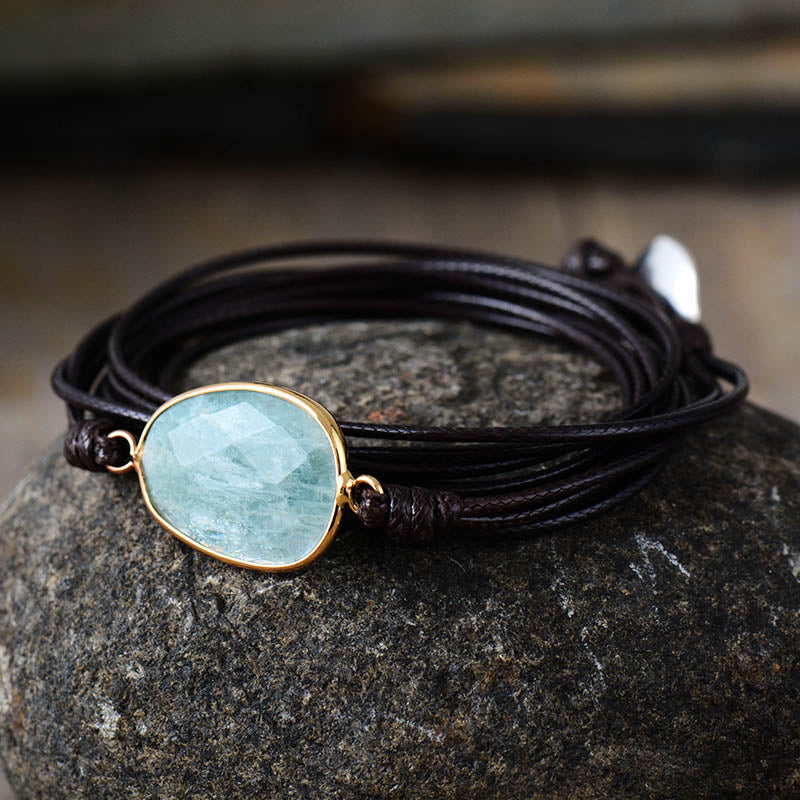 Amazonite Wrap Bracelet