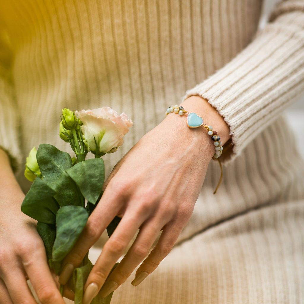 Amazonite Love Protection Bracelet
