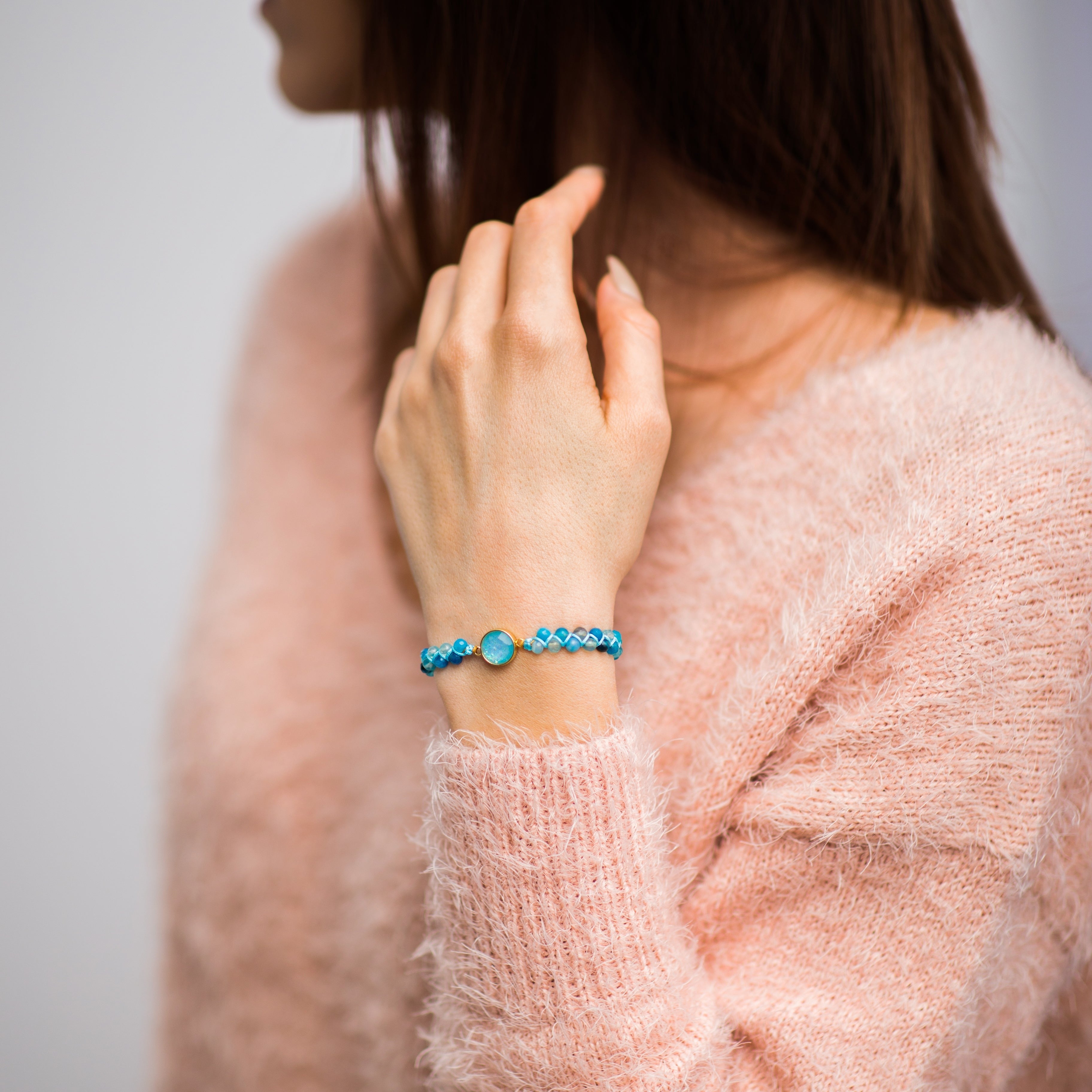 Clear Opal Bracelet