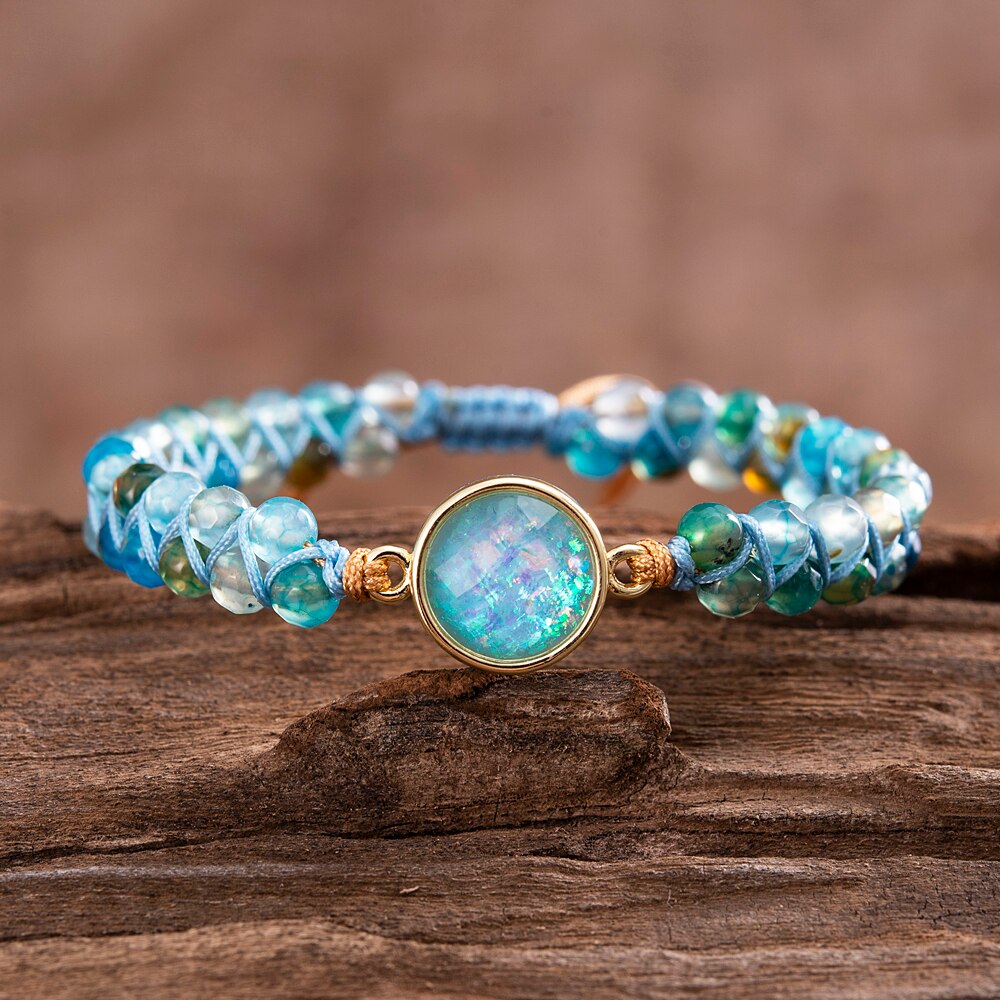 Clear Opal Bracelet