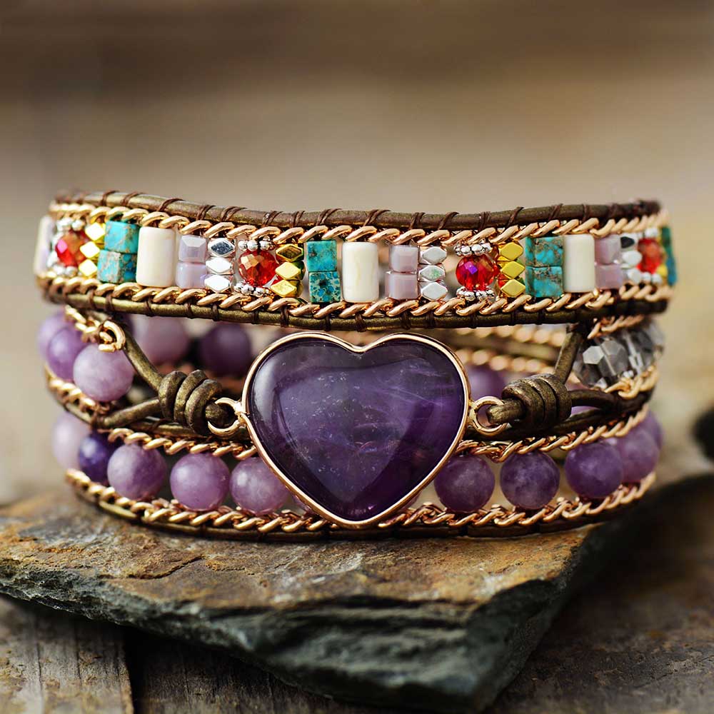 Amethyst Love Protection Bracelet