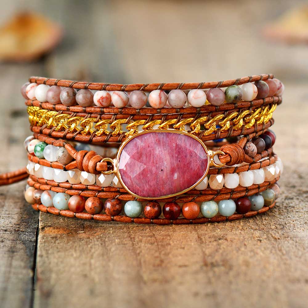 Rhodonite Protection Bracelet