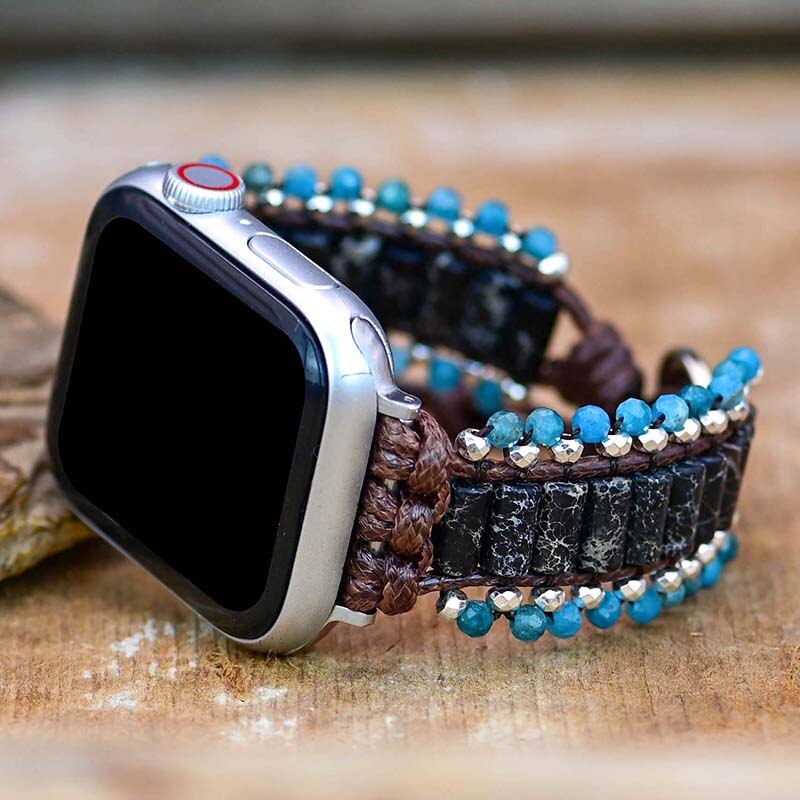 Hämatit-Armband für Apple Watch