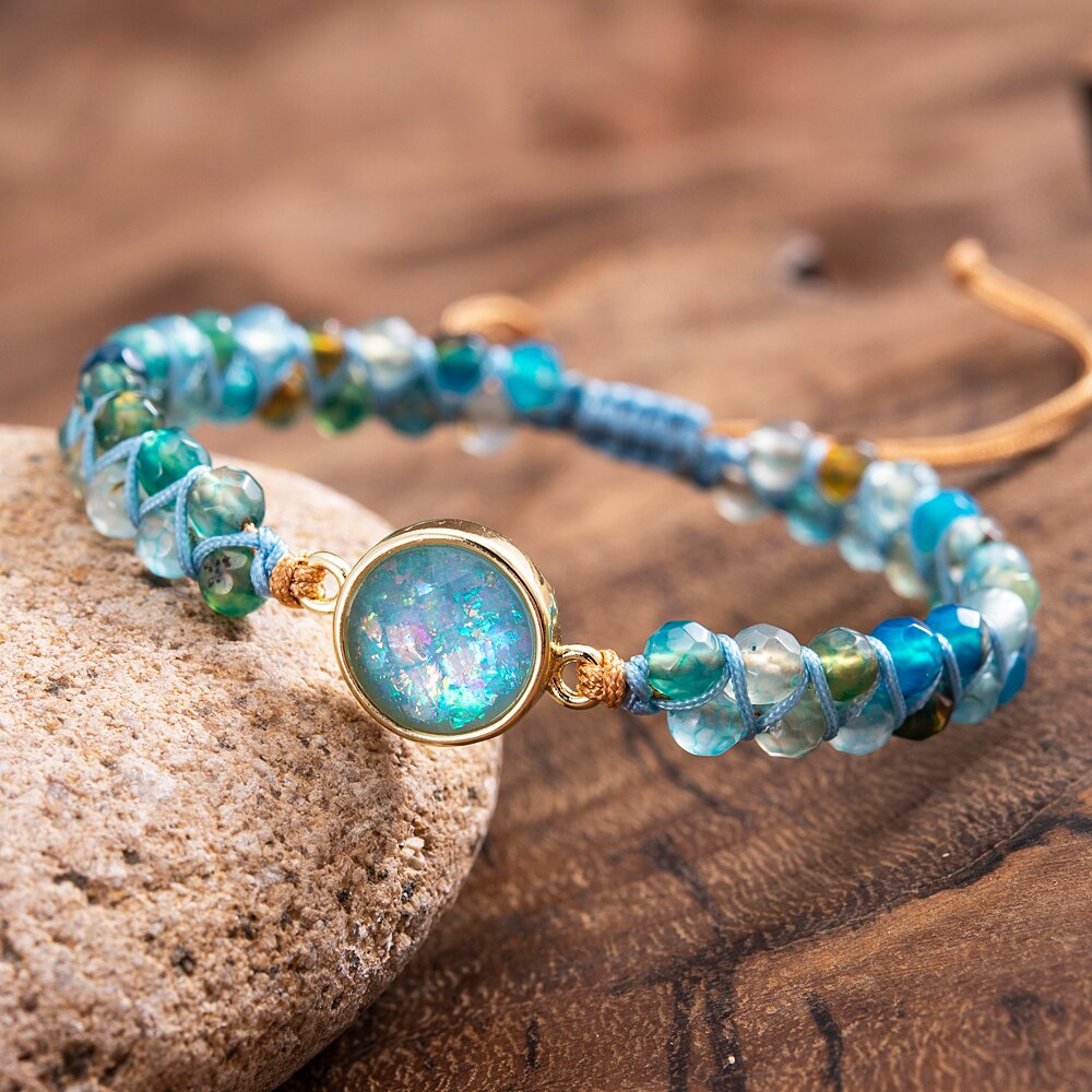 Clear Opal Bracelet