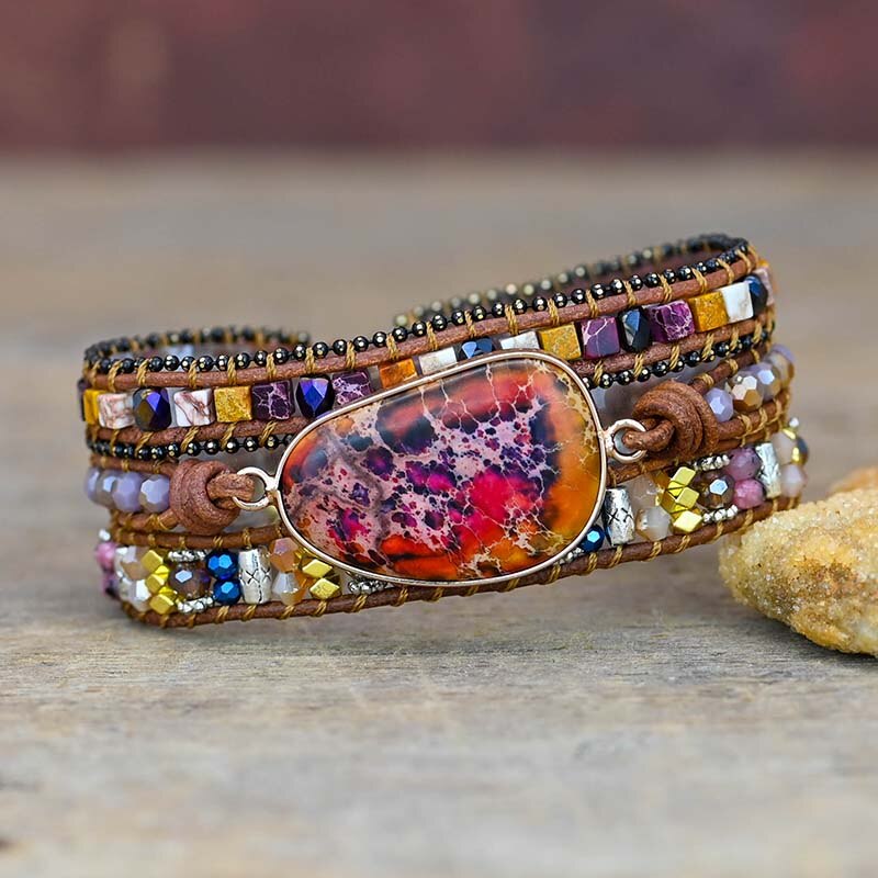 Imperial Jasper & Agate Bracelet