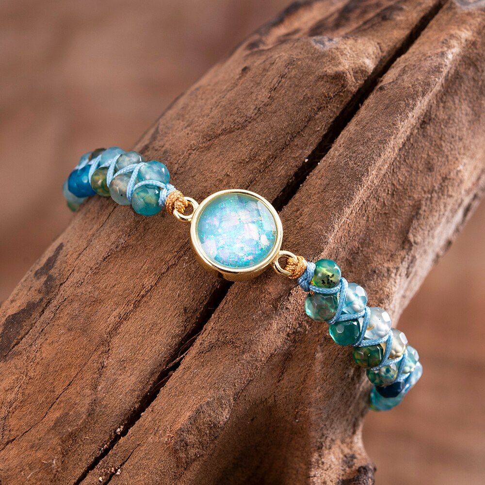 Clear Opal Bracelet