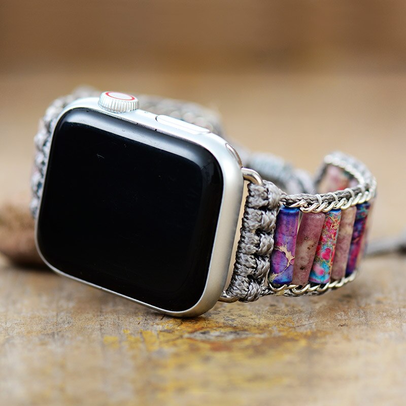 Imperialer Jaspis Apple Watch-Armband