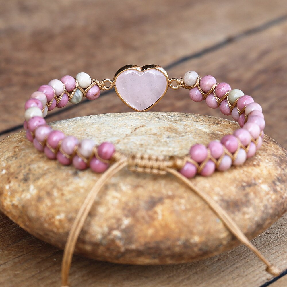 Rhodonite Love Protection Bracelet