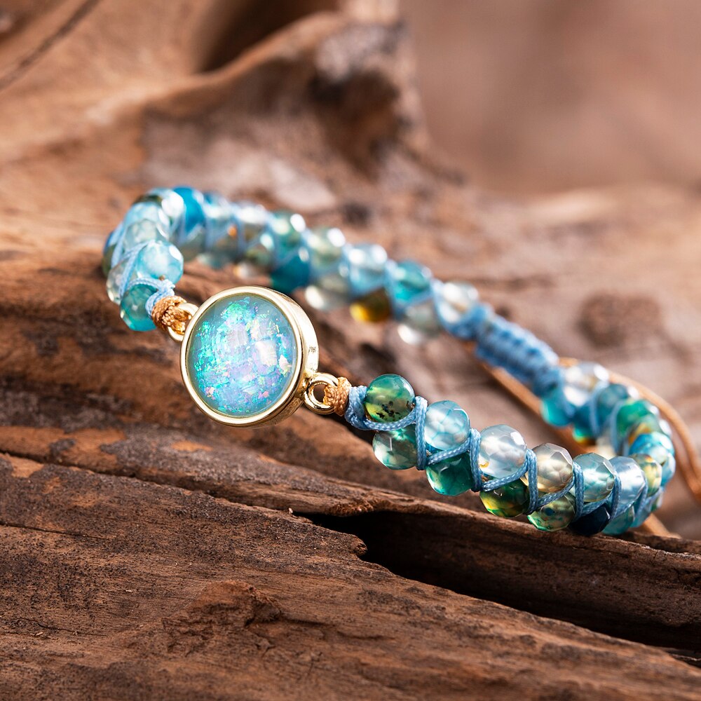 Clear Opal Bracelet