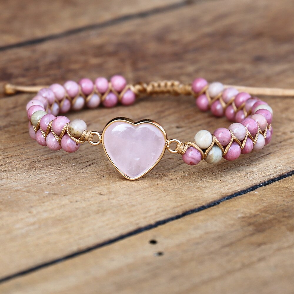 Rhodonite Love Protection Bracelet