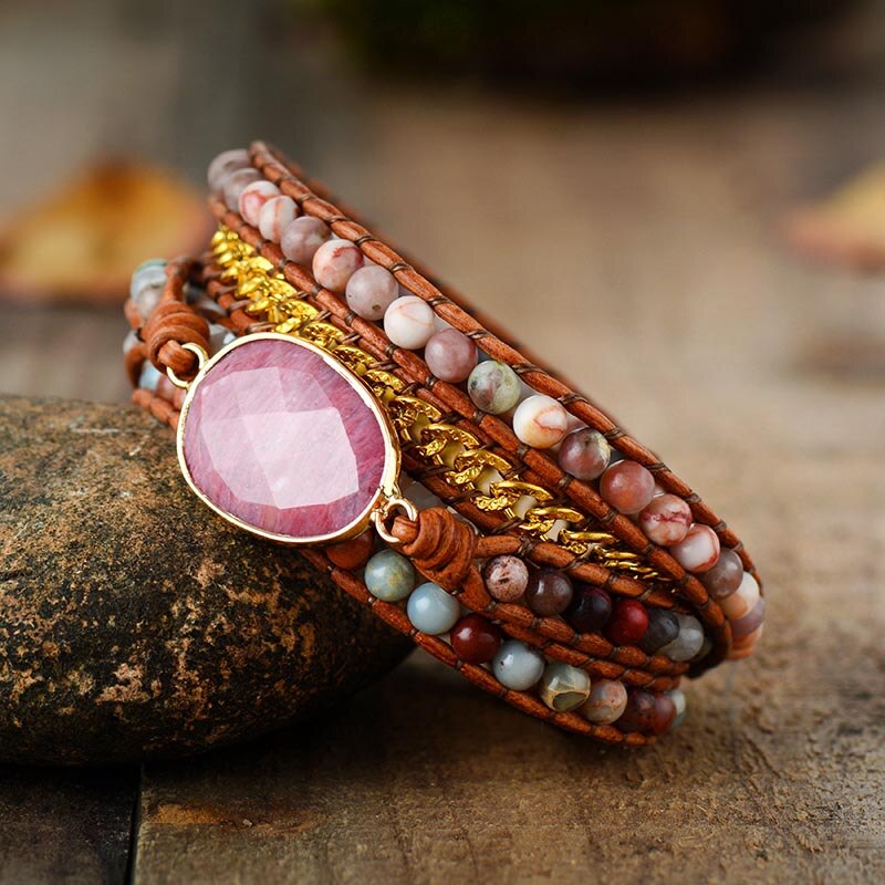 Rhodonite Protection Bracelet