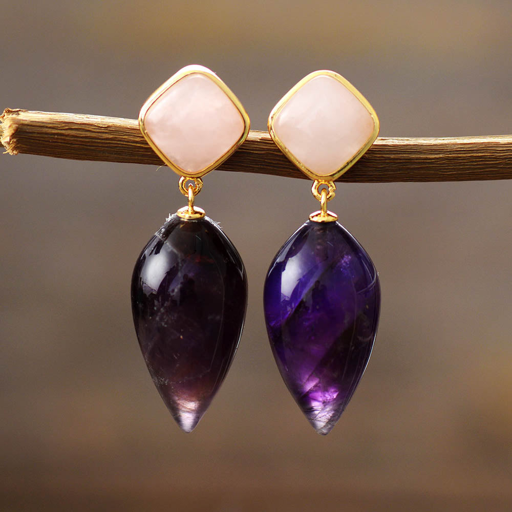 Date Night Amethyst Earrings