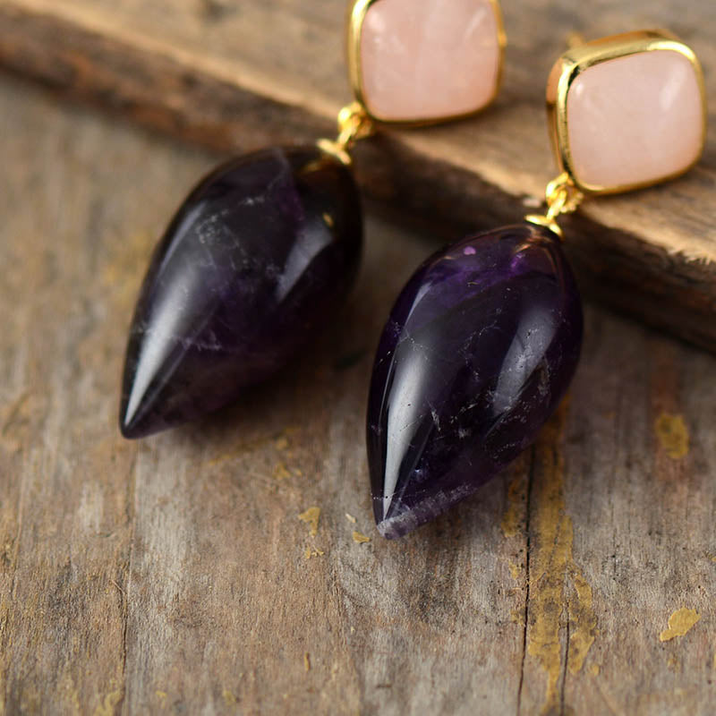 Date Night Amethyst Earrings