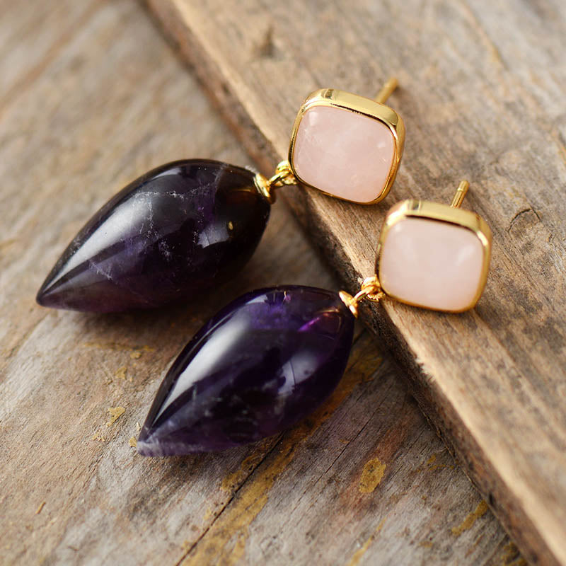 Date Night Amethyst Earrings