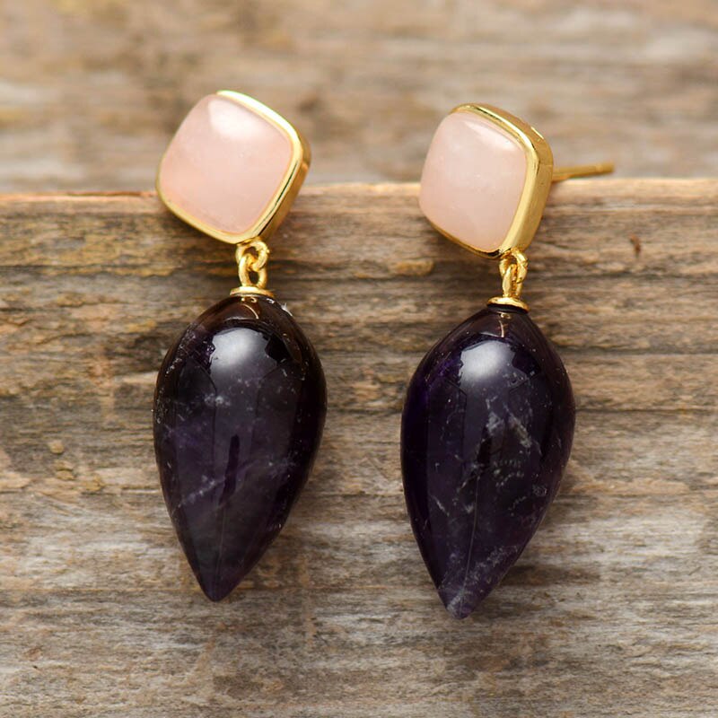 Date Night Amethyst Earrings