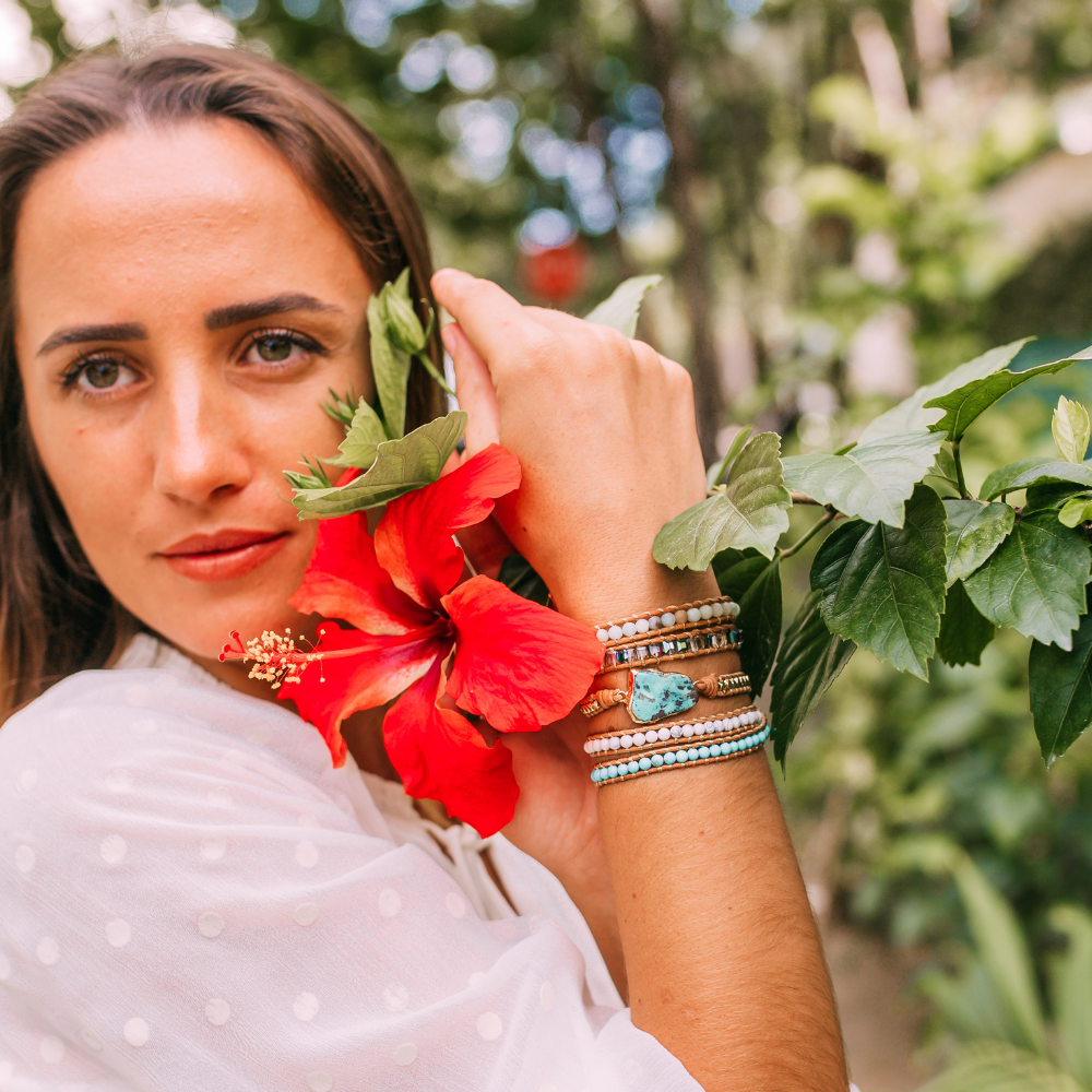 Turquoise Slice Bracelet