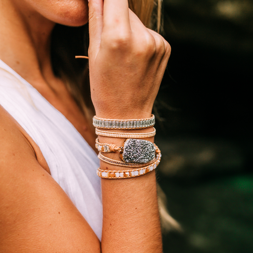 The Druzy Spirit Bracelet