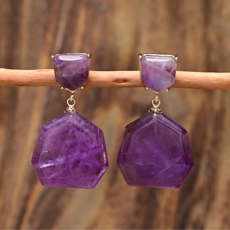 Amethyst Dangle Earrings