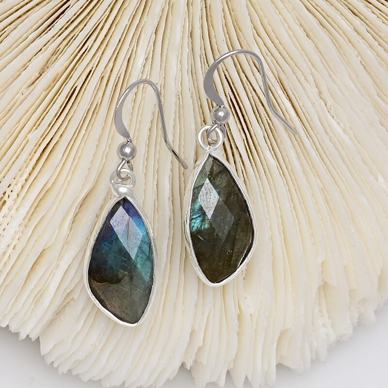 Labradorite Drop Earrings