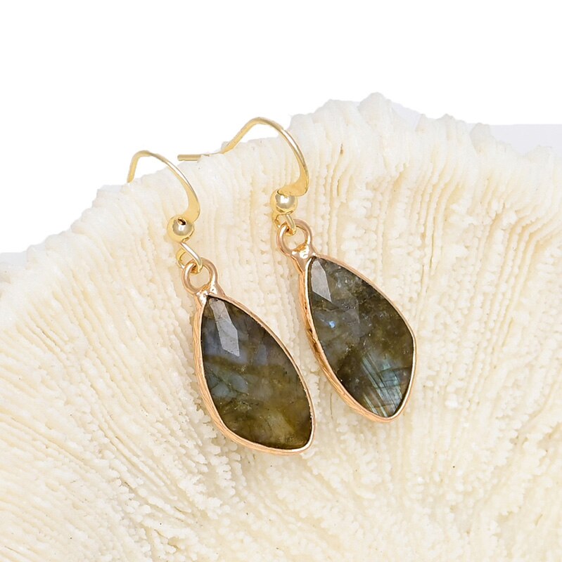 Labradorite Drop Earrings