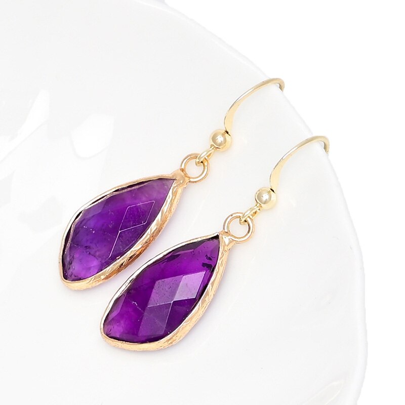 Amethyst Dangle Earrings