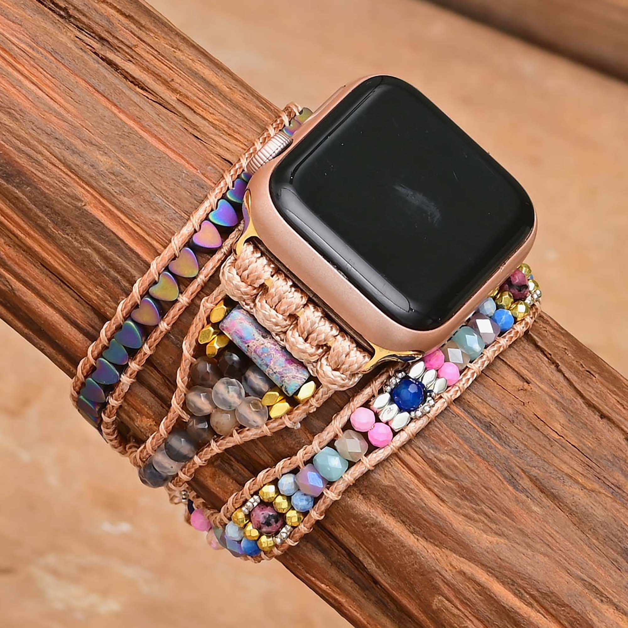 Heart Hematite Apple Watch