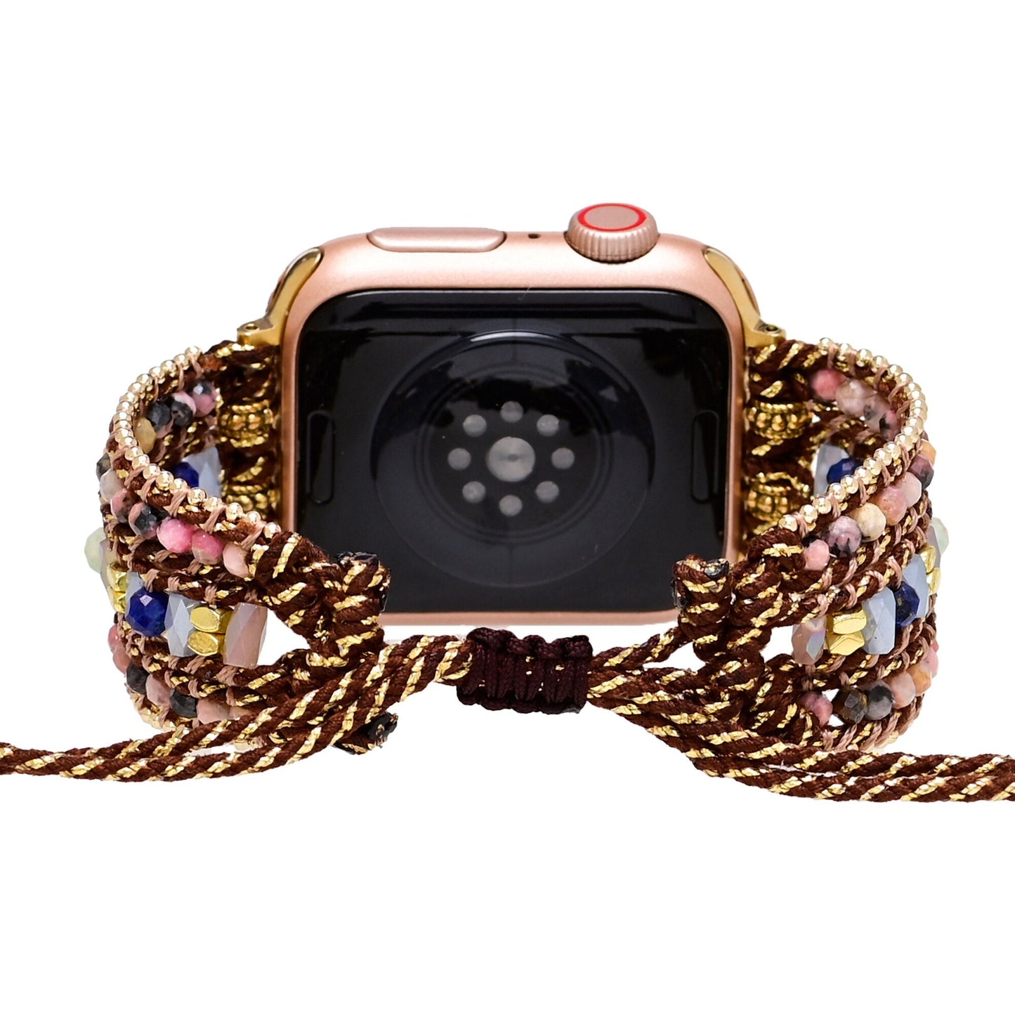 Rhodochrosit &amp; Lapislazuli Apple Watch Armband 