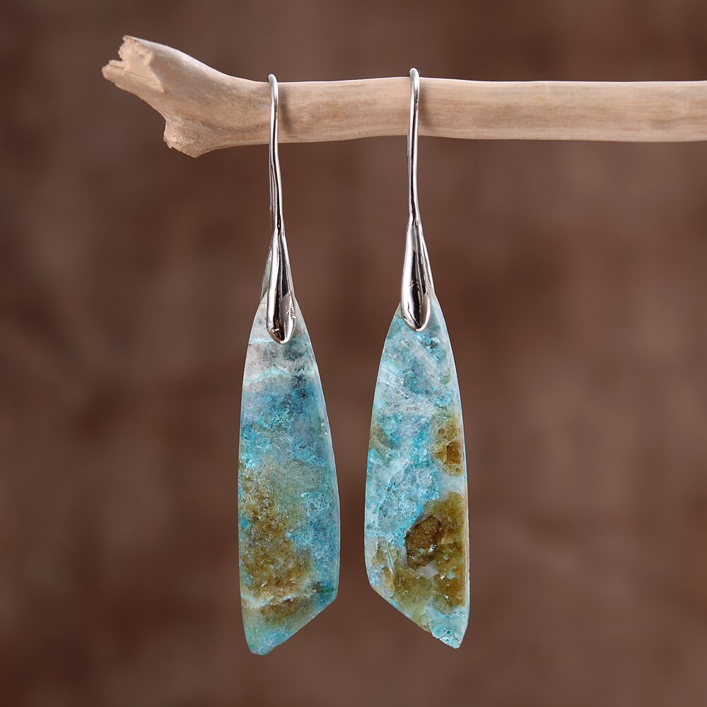 Amazonite Dangle Earrings