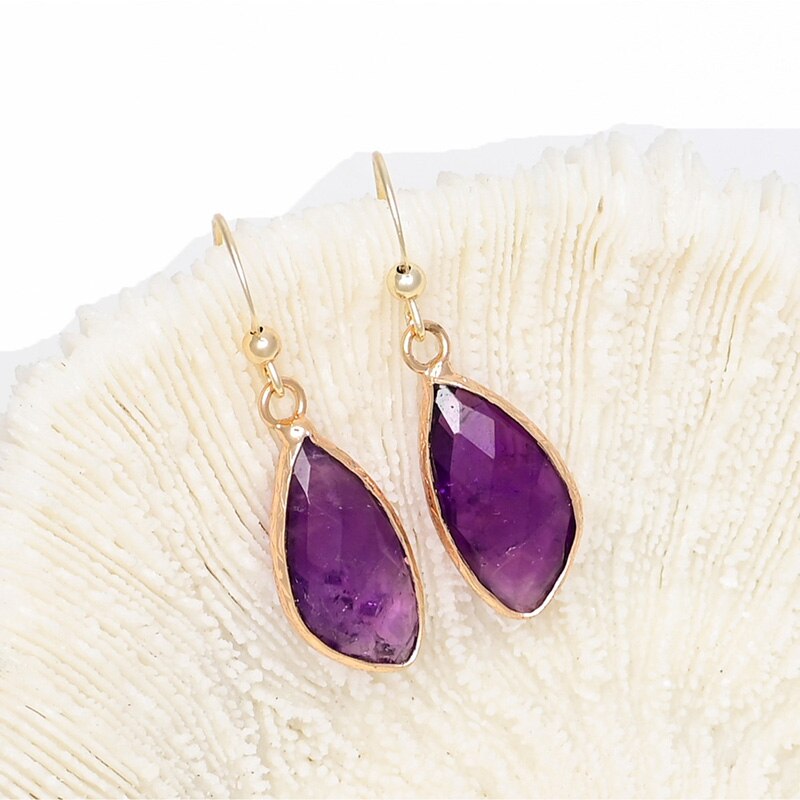 Amethyst Dangle Earrings