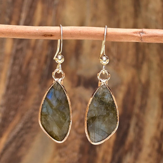 Labradorite Drop Earrings