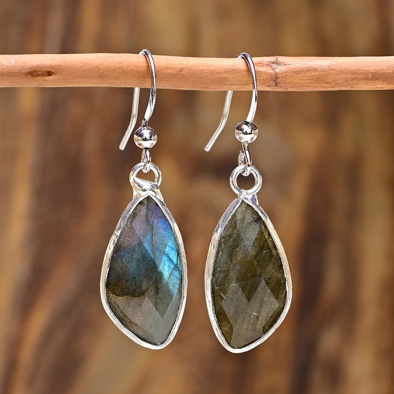 Labradorite Drop Earrings