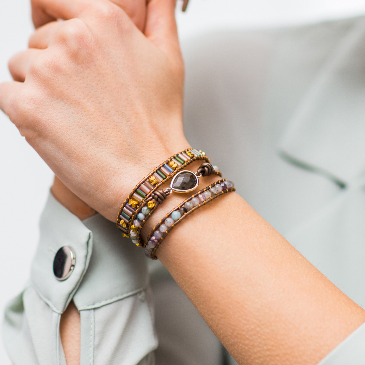 Labradorite Protection Bracelet