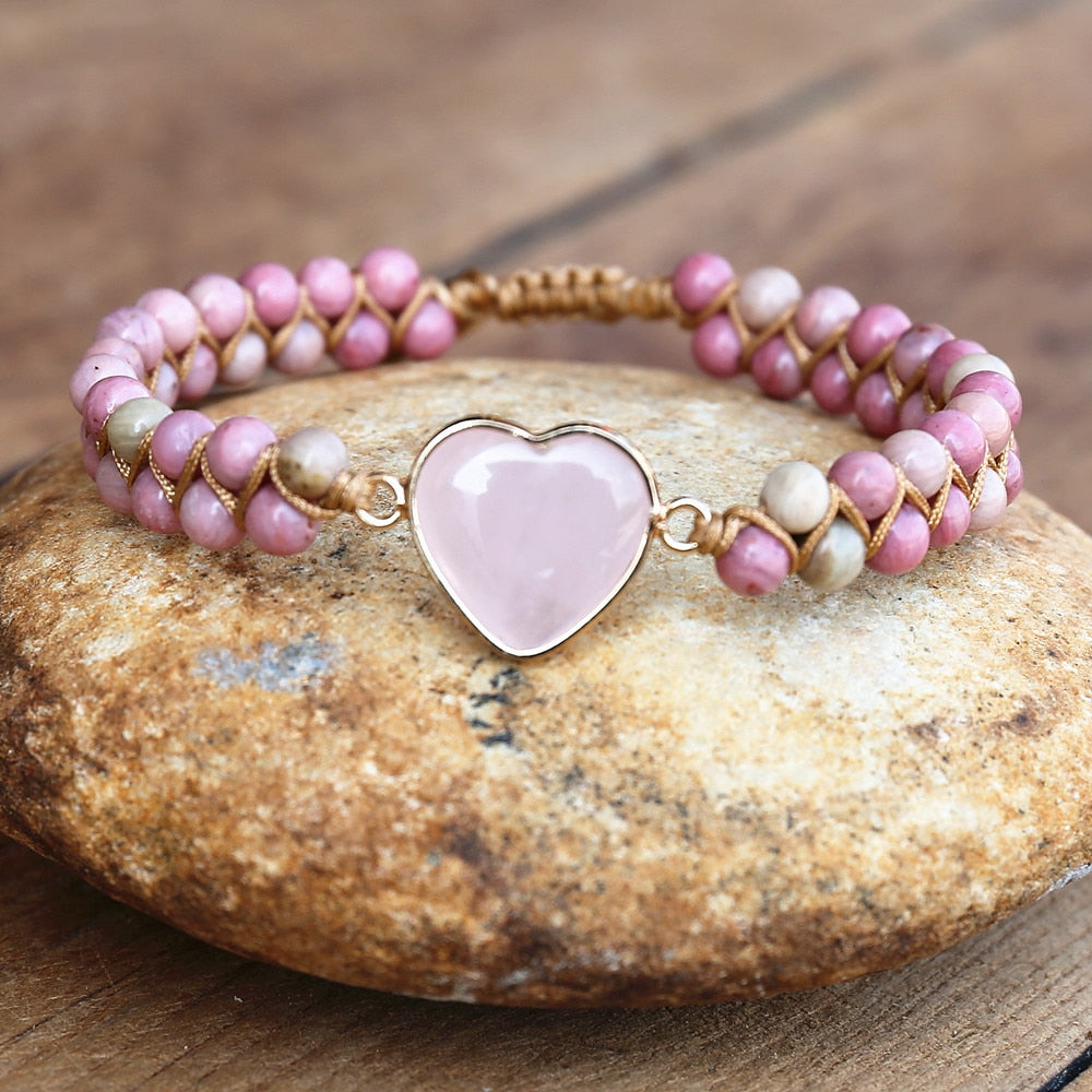 Rhodonite Love Protection Bracelet