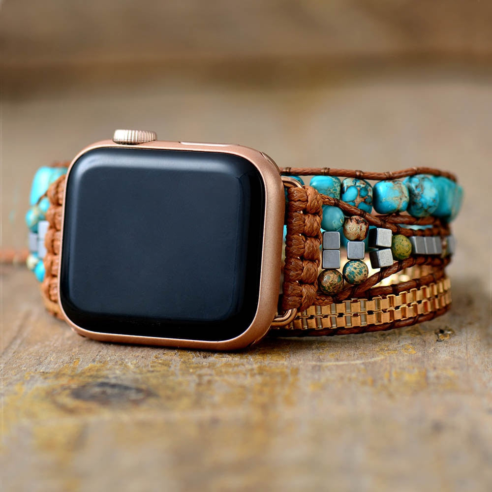 Turquoise Apple Watch Strap