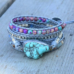 Turquoise & Amazonite Bracelet